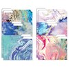 Better Office Products Decorative File Folders, 6 Designs, 9.5in. x 11.5in. with 1/3 Cut Tab, Abstract Art Designs, 12PK 80012